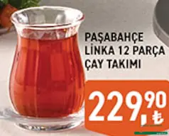 PAŞABAHÇE LİNKA 12 PARÇA ÇAY TAKIMI PAŞABAHÇE LİNKA 12 PARÇA ÇAY TAKIMI